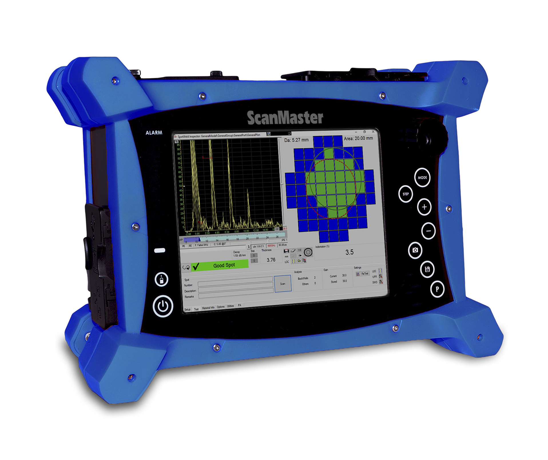 UT/x – SpotWeld Inspection » ScanMaster – Ultrasonic Inspection Solutions